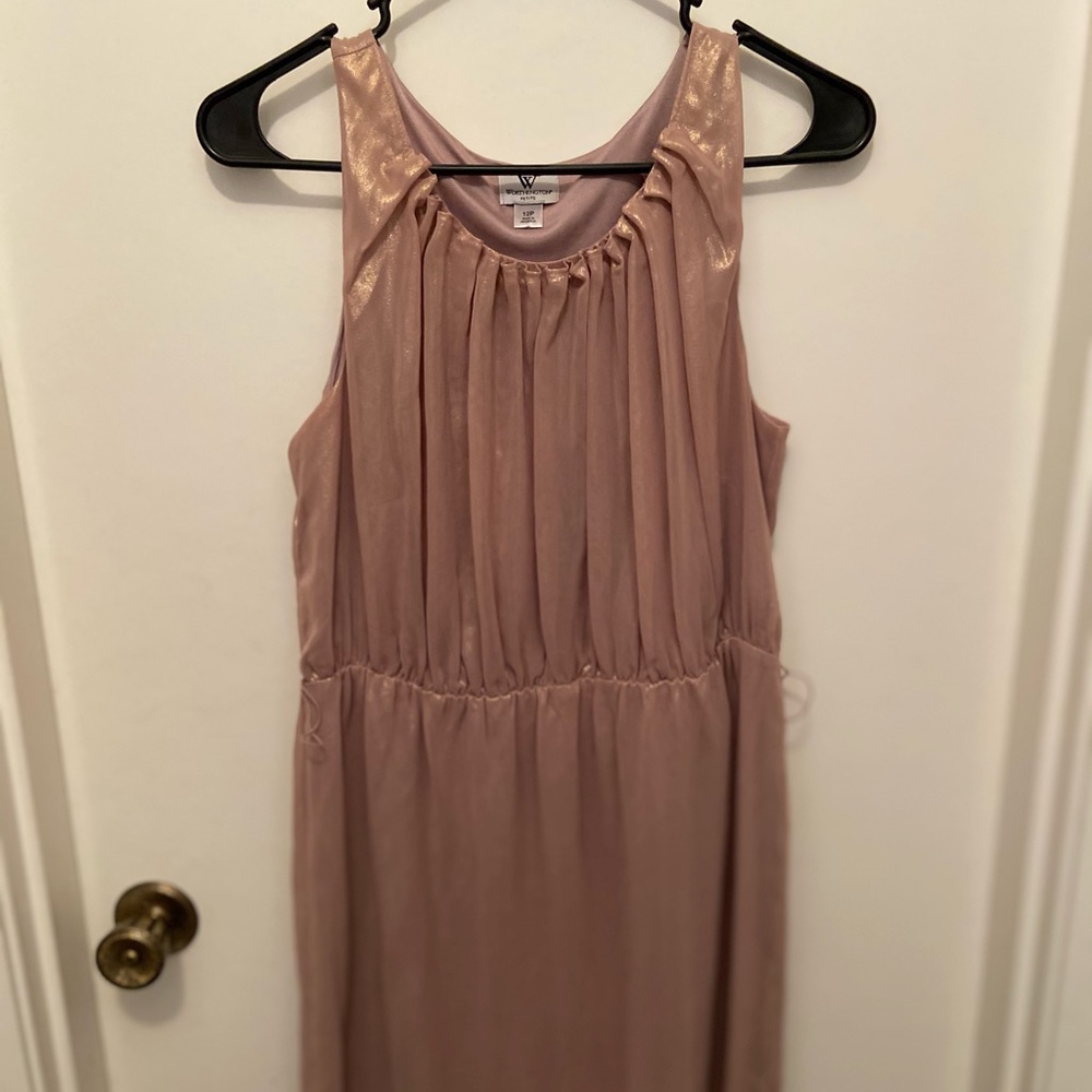 Rose Gold Shimmer dress